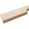 Ekena Millwork 2in. W x 6in. H x 20in. L Garner Woodgrain TimberThane Rafter Tail, Primed Tan RFTUR02X06X20GARRCPR - alternate 2